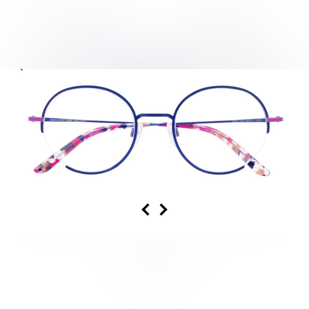 NEW- Lafont: NEXT Woman’s Round Eyeglass Frame